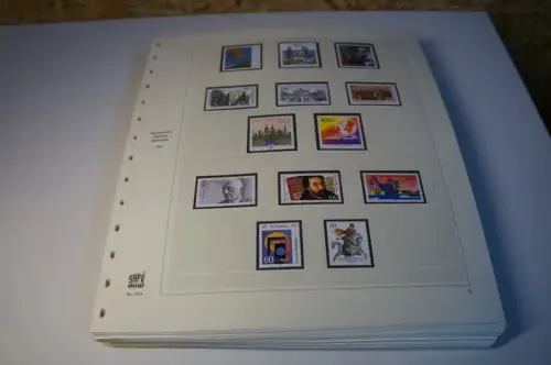 Bund 1991-2000 postfrisch fast komplett inkl. Safe Dual (34179)
