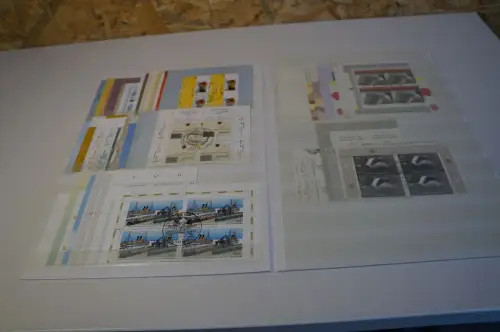 Bund Jahrgang 2009 Viererblocks gestempelt (28726H)