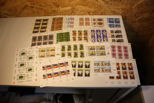 Österreich 20 verschiedene Kleinbogen aus 1988-2001 gestempelt (33159)