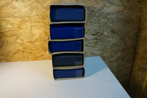 5 Kobra Briefe Alben in blau (34219)