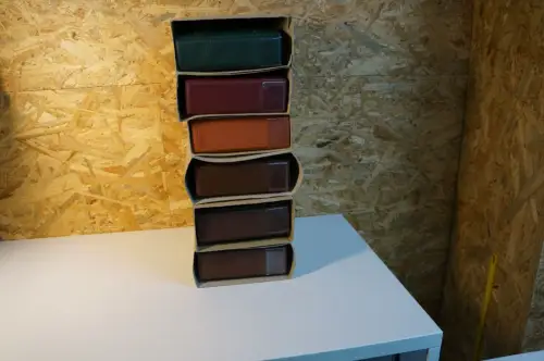 6 Kobra Briefe Alben verschiedenen Farben (34222)