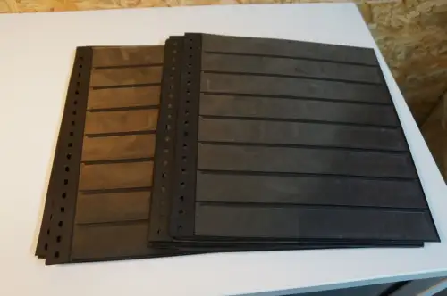 25 Stück Lindner Omnia 8er schwarz (34226)