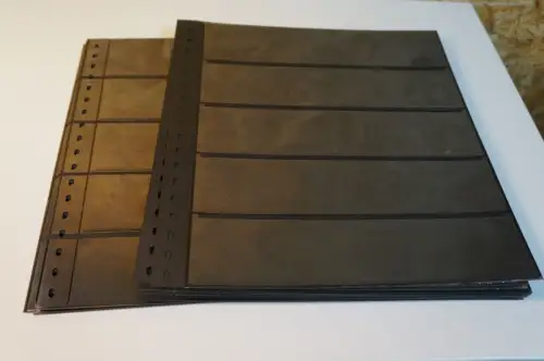 25 Stück Lindner Omnia 5er schwarz (34229)