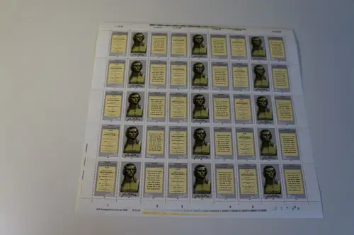 DDR 3254/55 Zusammendruckbogen postfrisch (27457B)