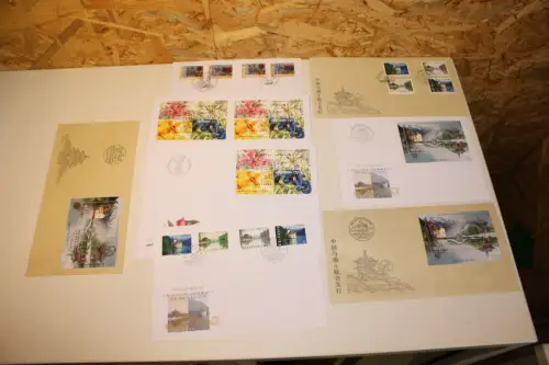 Schweiz 8 verschiedene Gemeinschaftsbelege (31273H)