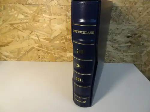 Dt. Post Deutschland Plus 2009-2011 falzlos inkl. Binder + Schuber (26756)