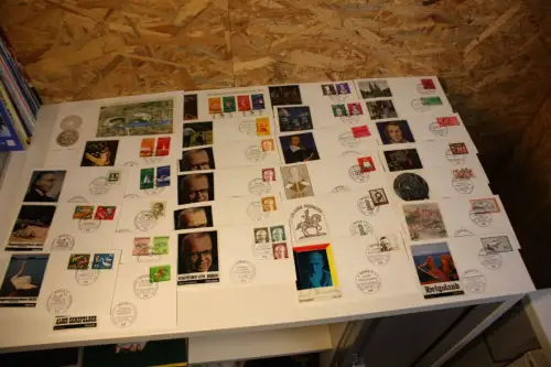 Bund Jahrgang 1972 FDC komplett (33760H)