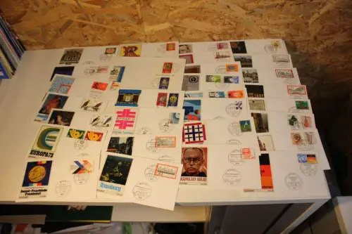 Bund Jahrgang 1973 FDC komplett (33761H)