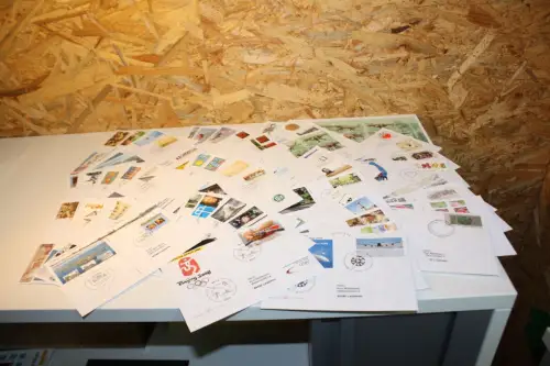 Bund Jahrgang 2008 FDC komplett ohne Selbstklebende (32241)