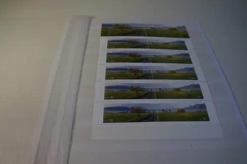 Liechtenstein Michel 1564/65 postfrisch Kleinbogen Landschaft (30334H)