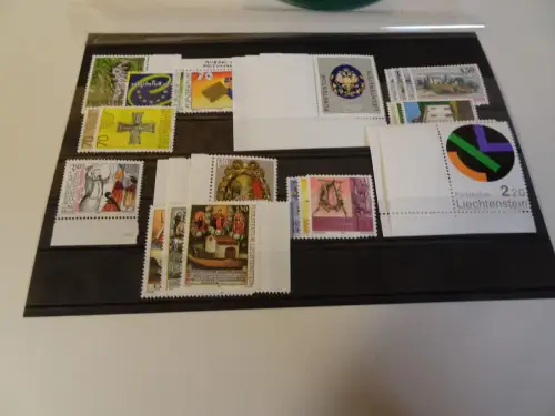 Liechtenstein 2001 postfrisch komplett (24529)