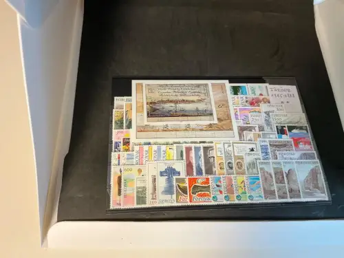 Färöer Jahrgang 1985-1989 postfrisch komplett (33813)