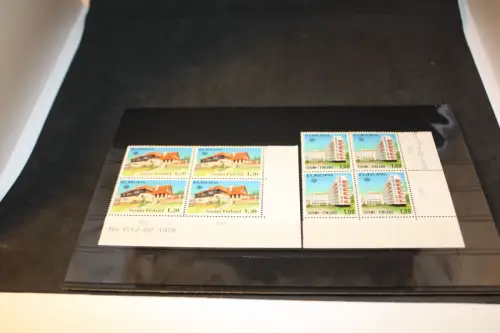 Finnland Michel 825-826 Viererblock postfrisch Europa (32294)