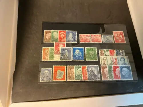 Bund gestempeltes Lot 50er Jahre Michel 861,- (33815)
