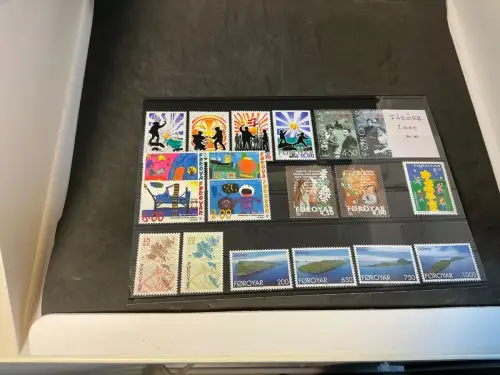 Färöer Jahrgang 2000 postfrisch komplett (33823)