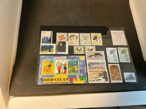 Färöer Jahrgang 1996 postfrisch komplett (33819)