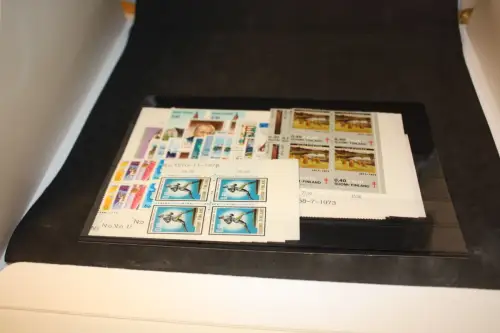 Finnland Jahrgang 1973 Viererblock postfrisch komplett (32295)