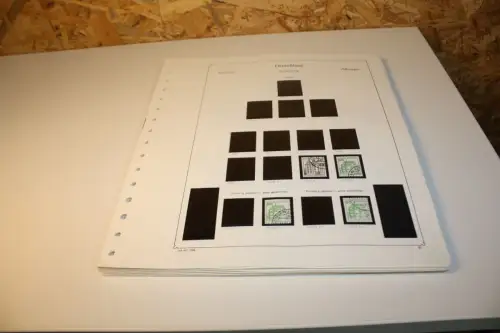 Bund Jahrgang 1980-89 komplett gestempelt auf Kabe falzlos Vordruck (32310)