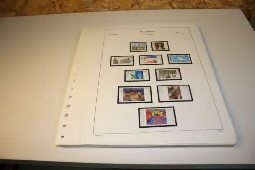 Bund 1995-1999 gestempelt komplett auf Kabe Blättern (32312)