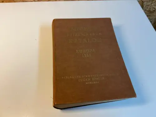 Michel Briefmarkenkatalog Europa 1954 (34281)