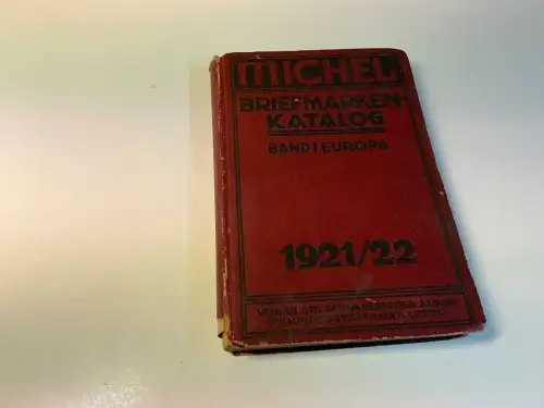 Michel Briefmarkenkatalog Europa Band 1 1921/22 (34296)