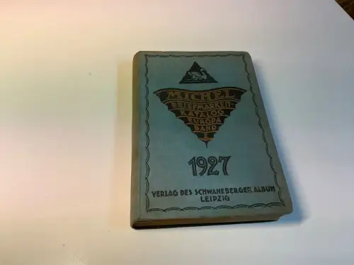 Michel Briefmarkenkatalog Europa Band 1 1927 (34295)