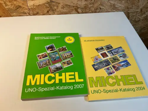 Michel 2 UNO Spezial Kataloge 2007 + 2004 (34303)