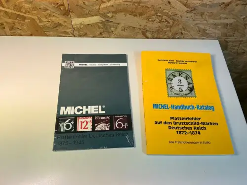 Michel Handbuch Plattenfehler auf den Brustschild-Marken (34311)
