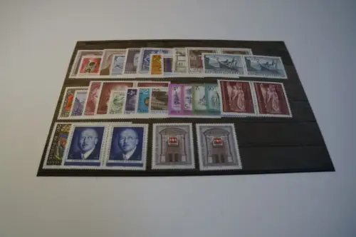 Österreich Jahrgang 1973 postfrisch waagrechte Paare (27982)