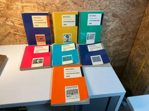 Michel 7 Deutschland Kataloge aus 1963-1969 (34297)