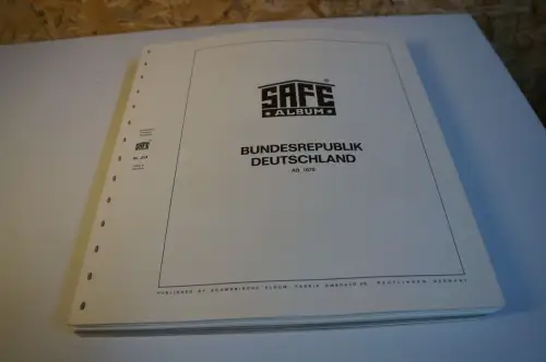 Bund 1970-1986 postfrisch komplett inkl. Safe falzlos (31516)
