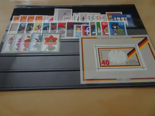 Bund Jahrgang 1974 postfrisch komplett (7920)