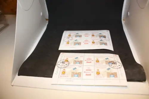 Monaco Michel 2441 A+B Kleinbogen gestempelt Monaco 99 (32366)