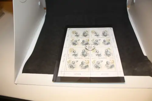 Monaco Michel 2503 Kleinbogen gestempelt Evangelisten (32372)