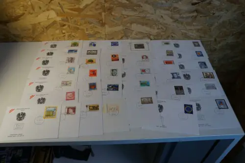 Österreich Jahrgang 1983 FDC komplett (28046)