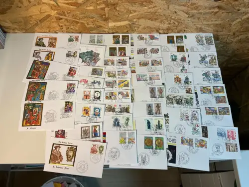 Vatikan FDC Jahrgang 1985-1988 fast komplett (34361)