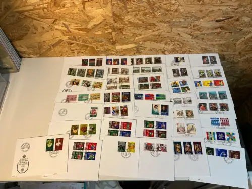 Liechtenstein 1980-1984 FDC fast komplett (34363)