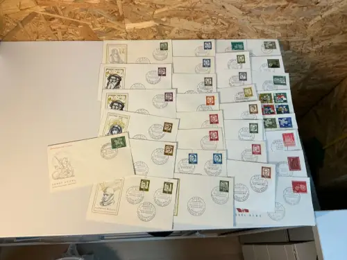 Bund Jahrgang 1961 FDC komplett (34371)