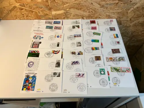 Bund Jahrgang 1979 FDC komplett (34398)