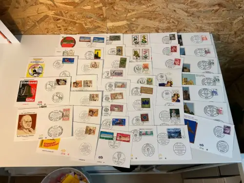 Bund Jahrgang 1978 FDC komplett (34397)