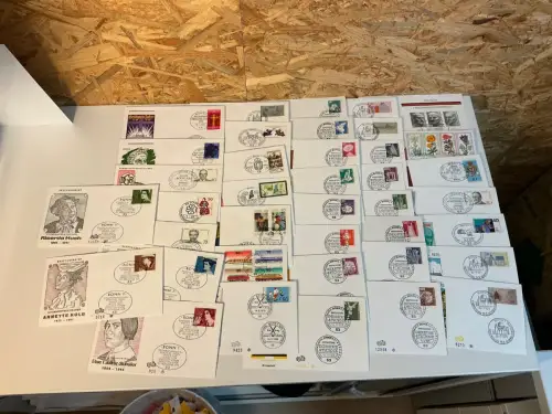 Bund Jahrgang 1975 FDC komplett (34394)