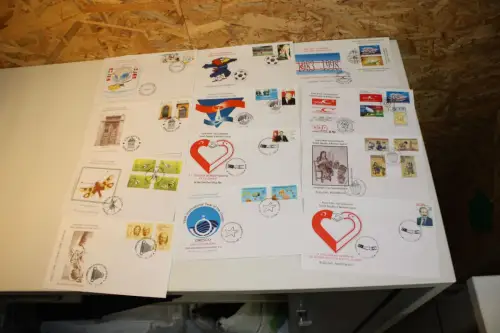 Türkisch Zypern Jahrgang 1998 FDC komplett (32379)