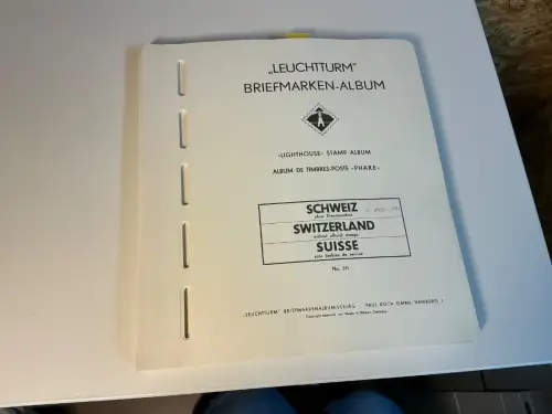 Schweiz Leuchtturm falzlos 1959-1988 (33859)