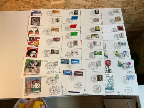 Bund Jahrgang 1980 FDC komplett (34399)