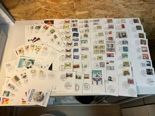 Bund Jahrgang 1991 FDC komplett (34410)