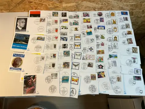 Bund Jahrgang 1992 FDC komplett (34411)