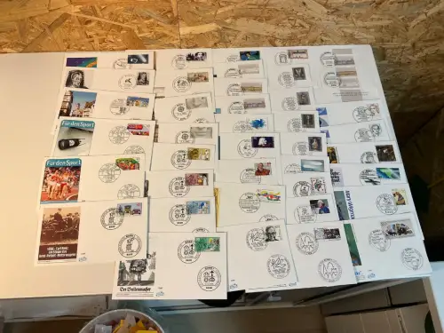 Bund Jahrgang 1986 FDC komplett (34405H)