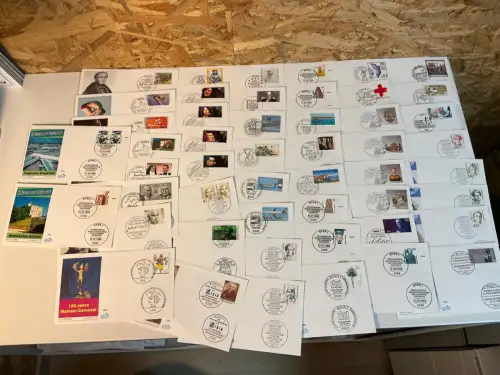 Bund Jahrgang 1988 FDC komplett (34407)