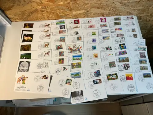 Bund Jahrgang 1996 FDC fast komplett (34415)