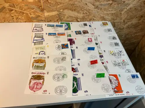 Berlin Jahrgang 1980 FDC komplett (34438)